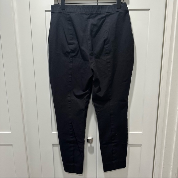 Everlane The Side-Zip Stretch Cotton Pant Black Size 10 - Picture 8 of 8